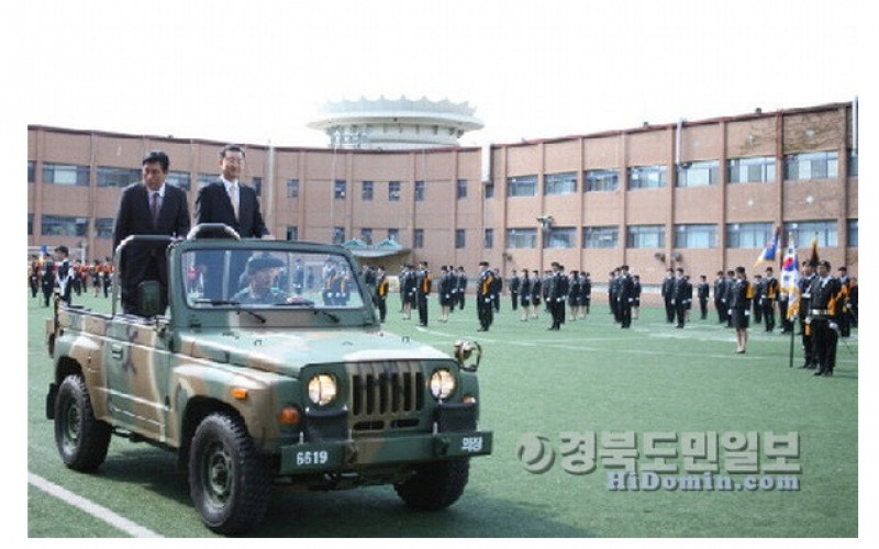 군사과 안보관 강화 승급 및 제복 착용식