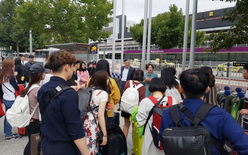 대경대 학생들, 현장실습 위해 해외로 '고고'
