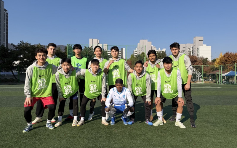 대경대학교 유학생팀, 제5회 경산시장배 외국인 축구대회 준우승 쾌거